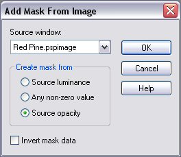 Mask Dialog Box